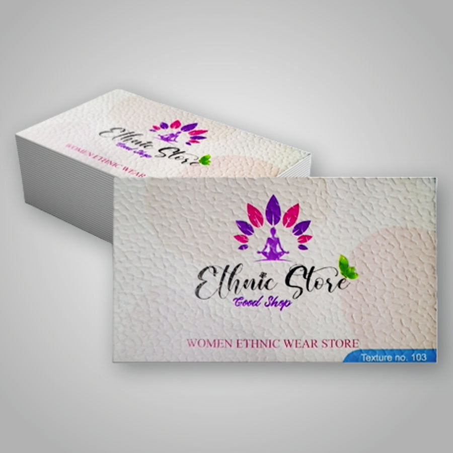 Texture Business Cards 800 GSM