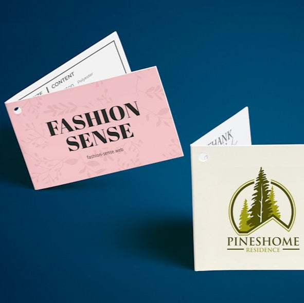 Folded Hang Tags