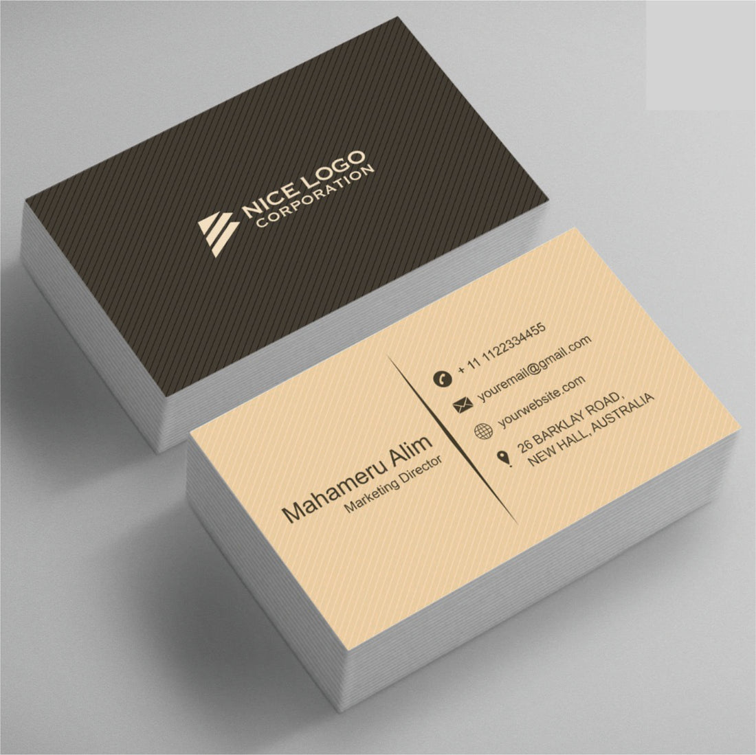 Matte Finish Business Cards
