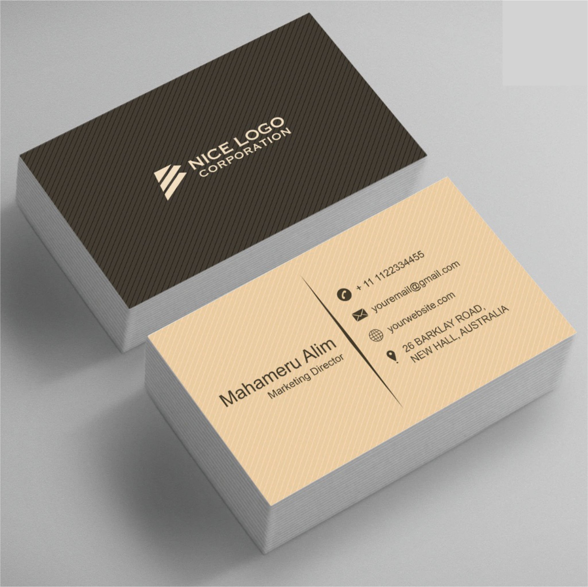 Matte Finish Business Cards