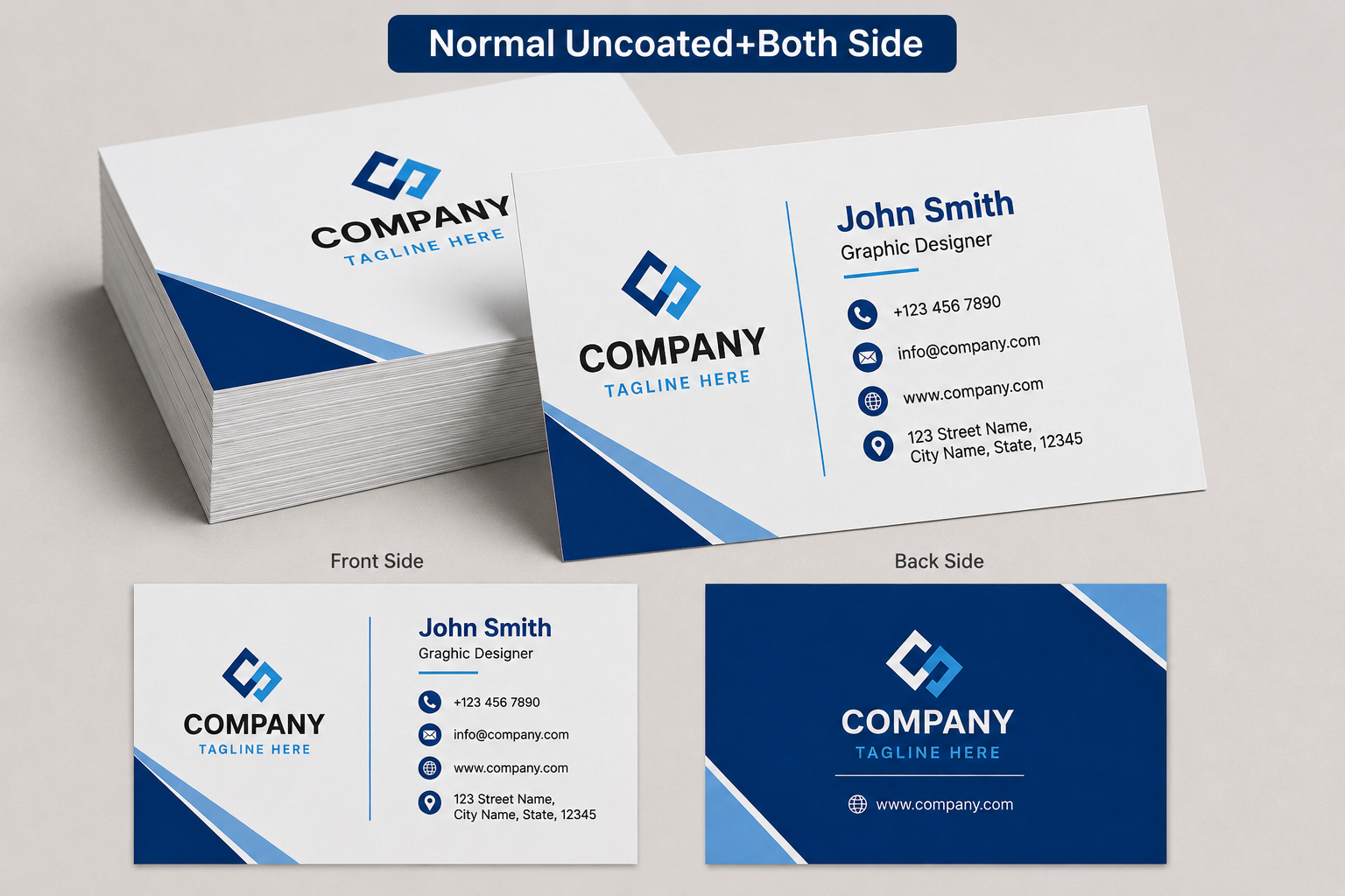 Standard Business Cards