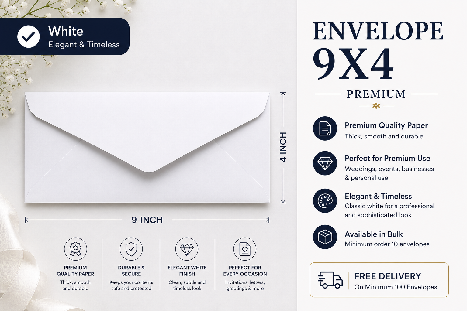 Envelope 9X4 - Premium