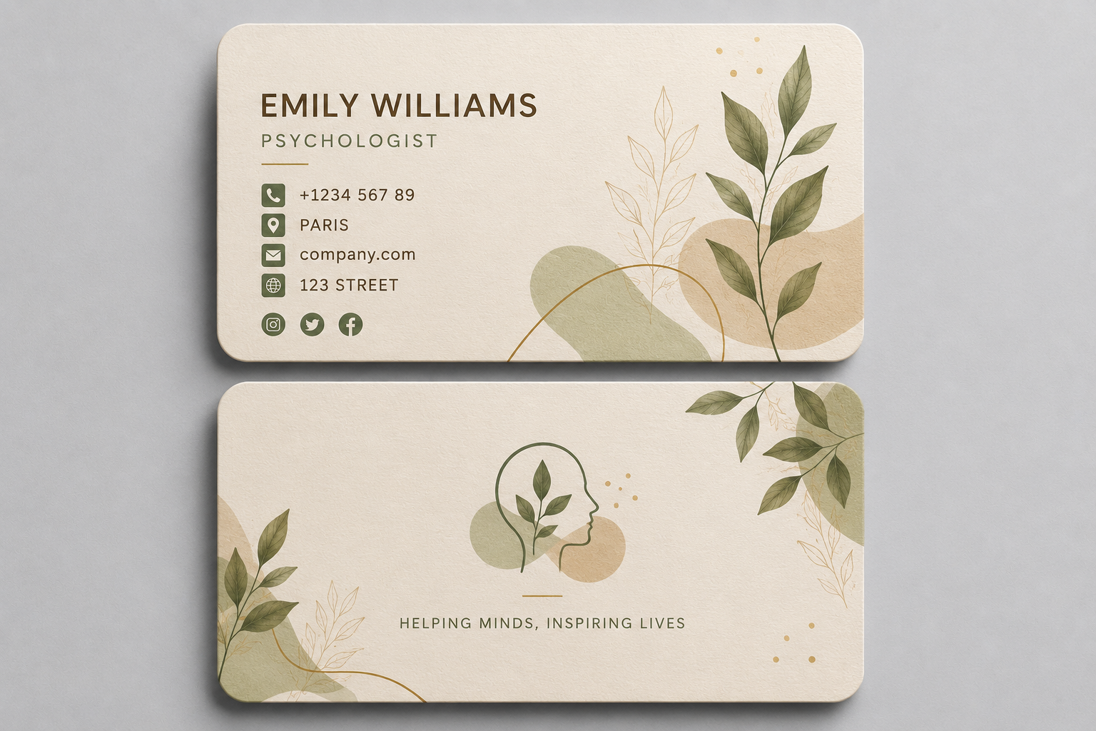 Matte Finish Business Cards