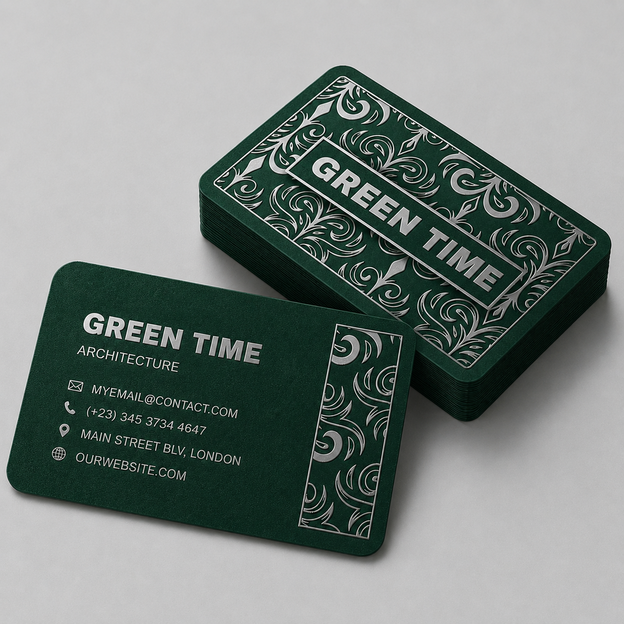 Matte Business Cards 800 GSM